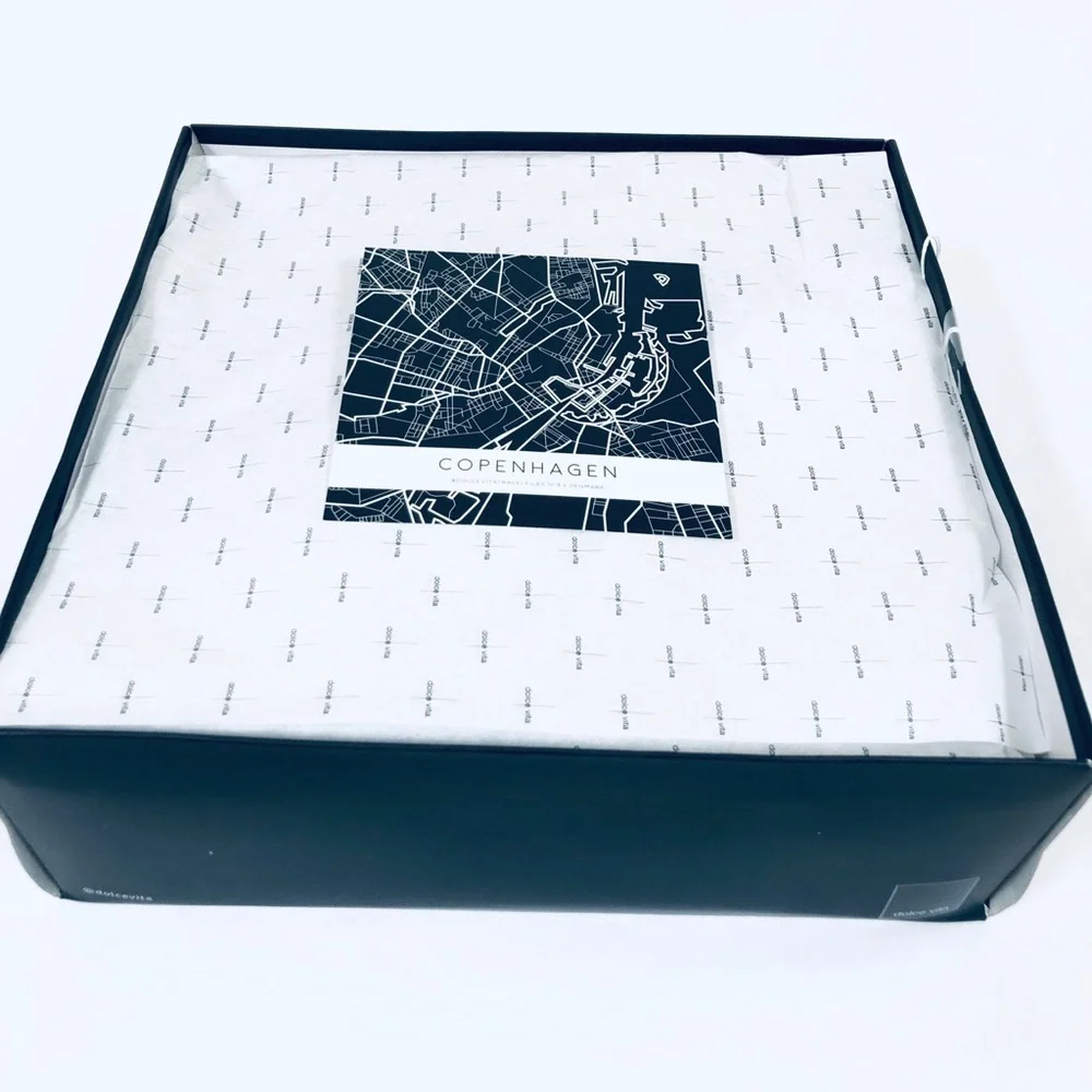 Dolce Vita Carsie Brown Leather Platform Wedge Sandals - Picture 7 of 7